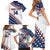 Custom Baseball 2024 USA Family Matching Short Sleeve Bodycon Dress and Hawaiian Shirt Go United States - Wonder Print Shop