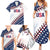 Custom Baseball 2024 USA Family Matching Summer Maxi Dress and Hawaiian Shirt Go United States - Wonder Print Shop