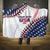 Custom Baseball 2024 USA Hooded Blanket Go United States