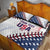 Custom Baseball 2024 USA Quilt Bed Set Go United States