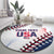 Custom Baseball 2024 USA Round Carpet Go United States