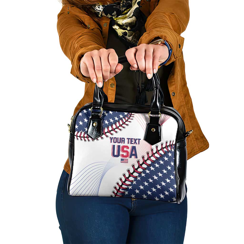 Custom Baseball 2024 USA Shoulder Handbag Go United States