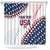 Custom Baseball 2024 USA Shower Curtain Go United States