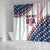 Custom Baseball 2024 USA Shower Curtain Go United States