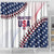 Custom Baseball 2024 USA Shower Curtain Go United States