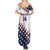 Custom Baseball 2024 USA Summer Maxi Dress Go United States