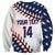 Custom Baseball 2024 USA Sweatshirt Go United States