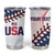 Personalized Baseball 2024 USA Tumbler Cup Go United States