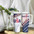 Personalized Baseball 2024 USA Tumbler With Handle Go United States