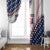 Custom Baseball 2024 USA Window Curtain Go United States