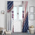 Custom Baseball 2024 USA Window Curtain Go United States