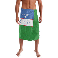 Uzbekistan Football Custom Lavalava Come On White Wolves Flag Style - Wonder Print Shop