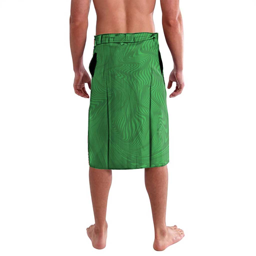 Uzbekistan Football Custom Lavalava Come On White Wolves Flag Style - Wonder Print Shop