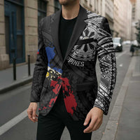 Philippines Strong Blazer Filipino Map Polynesian Tattoo - Wonder Print Shop