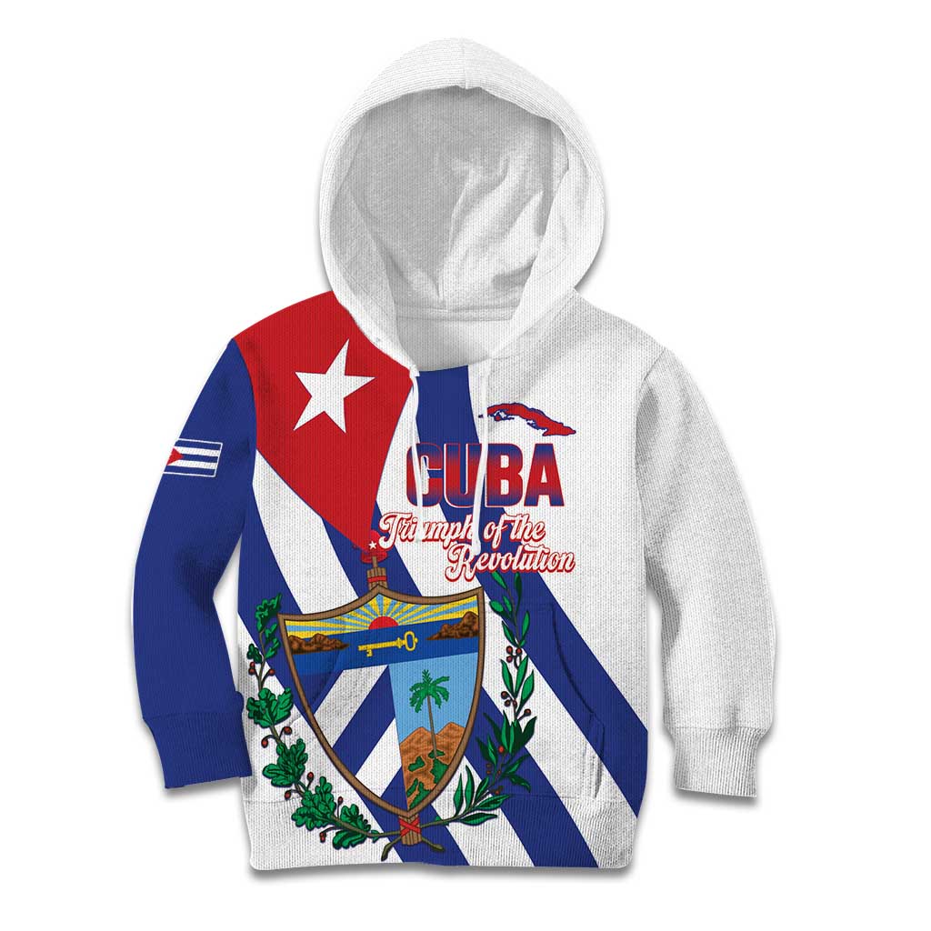 Cuba Liberation Day Kid Hoodie Triumph Of The Revolution - Wonder Print Shop