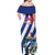 Cuba Liberation Day Off Shoulder Maxi Dress Triumph Of The Revolution - Wonder Print Shop