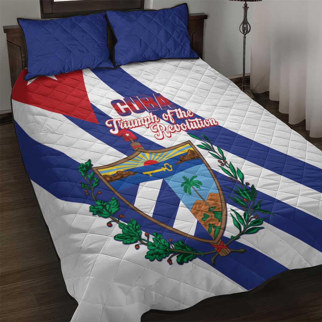 Cuba Liberation Day Quilt Bed Set Triumph Of The Revolution - Wonder Print Shop