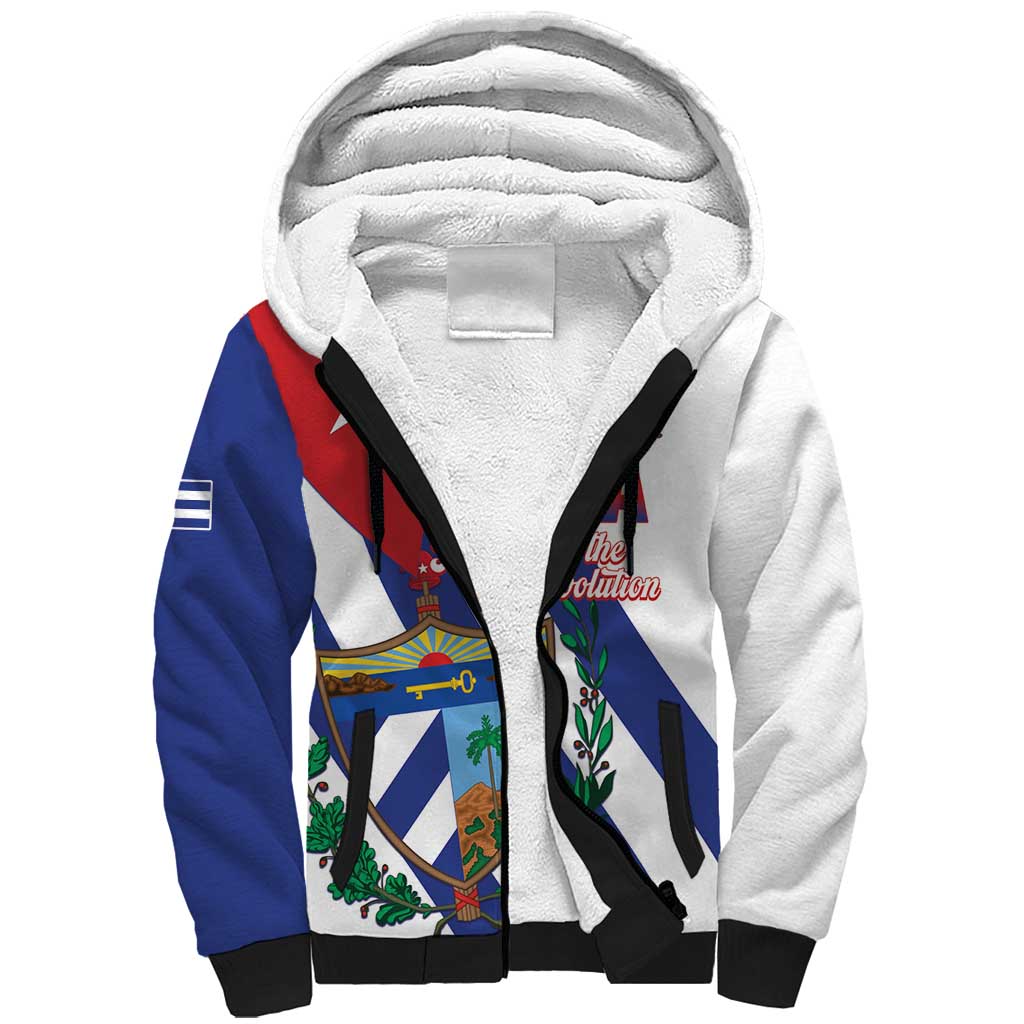 Cuba Liberation Day Sherpa Hoodie Triumph Of The Revolution - Wonder Print Shop