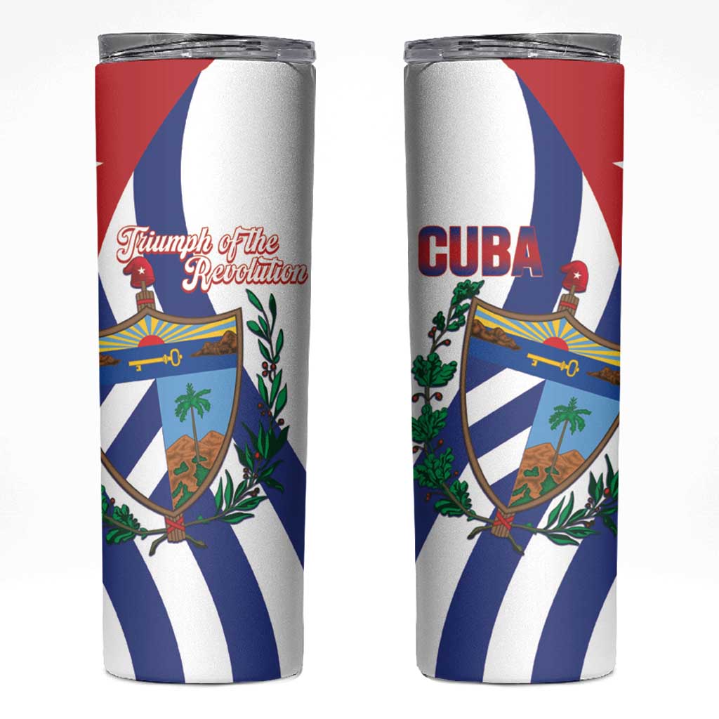 Cuba Liberation Day Skinny Tumbler Triumph Of The Revolution