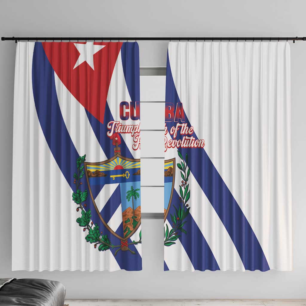 Cuba Liberation Day Window Curtain Triumph Of The Revolution - Wonder Print Shop