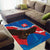 Slovakia Restoration Day Area Rug Happy 1st Of January - Slovak Golden Eagle - Wonder Print Shop