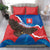 Slovakia Restoration Day Bedding Set Happy 1st Of January - Slovak Golden Eagle - Wonder Print Shop