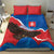 Slovakia Restoration Day Bedding Set Happy 1st Of January - Slovak Golden Eagle - Wonder Print Shop