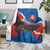 Slovakia Restoration Day Blanket Happy 1st Of January - Slovak Golden Eagle