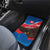 Slovakia Restoration Day Car Mats Happy 1st Of January - Slovak Golden Eagle - Wonder Print Shop