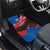 Slovakia Restoration Day Car Mats Happy 1st Of January - Slovak Golden Eagle - Wonder Print Shop