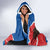 Slovakia Restoration Day Hooded Blanket Happy 1st Of January - Slovak Golden Eagle