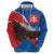 Slovakia Restoration Day Hoodie Happy 1st Of January - Slovak Golden Eagle - Wonder Print Shop