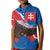 Slovakia Restoration Day Kid Polo Shirt Happy 1st Of January - Slovak Golden Eagle - Wonder Print Shop