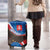 Slovakia Restoration Day Luggage Cover Happy 1st Of January - Slovak Golden Eagle