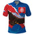 Slovakia Restoration Day Polo Shirt Happy 1st Of January - Slovak Golden Eagle - Wonder Print Shop