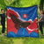 Slovakia Restoration Day Quilt Happy 1st Of January - Slovak Golden Eagle - Wonder Print Shop