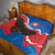 Slovakia Restoration Day Quilt Happy 1st Of January - Slovak Golden Eagle - Wonder Print Shop