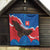 Slovakia Restoration Day Quilt Happy 1st Of January - Slovak Golden Eagle - Wonder Print Shop