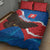 Slovakia Restoration Day Quilt Bed Set Happy 1st Of January - Slovak Golden Eagle - Wonder Print Shop