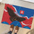 Slovakia Restoration Day Rubber Doormat Happy 1st Of January - Slovak Golden Eagle - Wonder Print Shop