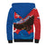 Slovakia Restoration Day Sherpa Hoodie Happy 1st Of January - Slovak Golden Eagle - Wonder Print Shop