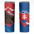 Slovakia Restoration Day Skinny Tumbler Happy 1st Of January - Slovak Golden Eagle - Wonder Print Shop