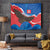 Slovakia Restoration Day Tapestry Happy 1st Of January - Slovak Golden Eagle - Wonder Print Shop