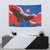 Slovakia Restoration Day Tapestry Happy 1st Of January - Slovak Golden Eagle - Wonder Print Shop