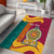 Sri Lanka Independence Day Area Rug Sri Lankan Lion Mix Sinhalese Pattern - Wonder Print Shop