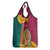 Sri Lanka Independence Day Grocery Bag Sri Lankan Lion Mix Sinhalese Pattern