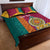 Sri Lanka Independence Day Quilt Bed Set Sri Lankan Lion Mix Sinhalese Pattern - Wonder Print Shop