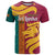 Sri Lanka Independence Day T Shirt Sri Lankan Lion Mix Sinhalese Pattern