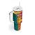 Sri Lanka Independence Day Tumbler With Handle Sri Lankan Lion Mix Sinhalese Pattern