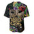 Mardi Gras 2025 Baseball Jersey Beadeds With Gorgeous Mask - Wonder Print Shop